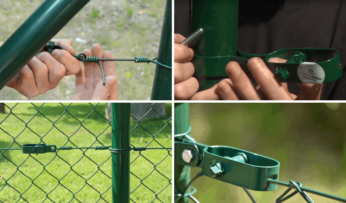 Jak vypnout pletivo na plot?